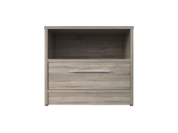 SMARTBett bedside table 40 cm with one drawer Oak Sonoma