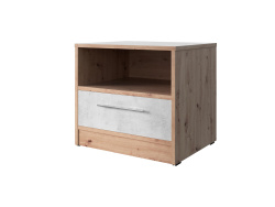 SMARTBett bedside table 40 cm with one drawer Wild...