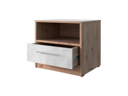 SMARTBett bedside table 40 cm with one drawer Wild...
