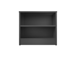SMARTBett bedside table 40 cm with one drawer Anthracite/Concrete