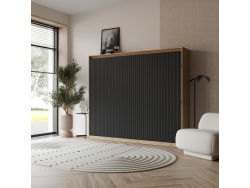 SMARTBett wall bed WAVES anthracite