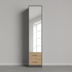 SMARTBett mirror cabinet closet 50cm Anthracite/ Wild Oak/ Mirror