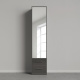 SMARTBett mirror cabinet closet 50cm Anthracite/ Anthracite high gloss/ Mirror