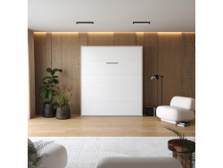 Murphy bed M1 180x200 Vertical White/White
