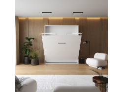 Murphy bed M1 180x200 Vertical White/White