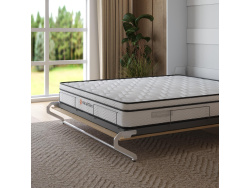 Murphy bed M1 180x200 Vertical White/Kaisersberg oak