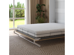 Murphy bed M1 180x200 Vertical White/Kaisersberg oak