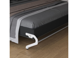 Murphy bed M1 180x200 Vertical Anthracite incl.upholstered frame