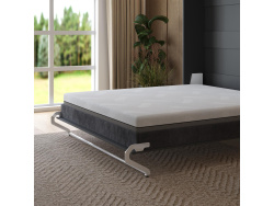 Murphy bed M1 180x200 Vertical Anthracite incl.upholstered frame