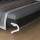 Murphy bed M1 180x200 Vertical Anthracite incl.upholstered frame