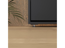 Murphy bed M1 180x200 Vertical Anthracite/Kaiserberg Oak incl.upholstered frame