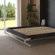 Murphy bed M1 180x200 Vertical Anthracite/Kaiserberg Oak incl.upholstered frame