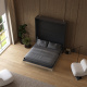 Murphy bed M1 180x200 Vertical Anthracite/Kaiserberg Oak incl.upholstered frame