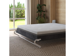 Murphy bed M1 180x200 Vertical Kaiserberg Oak/Anthracite incl.upholstered frame