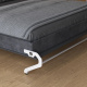 Murphy bed M1 180x200 Vertical Kaiserberg Oak/Anthracite incl.upholstered frame