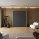 Murphy bed M1 180x200 Vertical Kaiserberg Oak/Anthracite incl.upholstered frame
