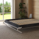 Murphy bed M1 180x200 Vertical Kaiserberg Oak/Pearl Grey incl.upholstered frame