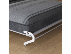 Murphy bed M1 180x200 Vertical Kaiserberg Oak/White incl.upholstered frame