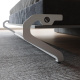 Schrankbett M1 180x200 Vertikal Perlgrau inkl.SOFA Anthrazit