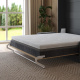 Murphy bed M1 180x200 vertical Anthracite/Kaiserberg Oak incl. SOFA  Anthracite