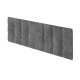 Rückenteil gepolstert für SMARTBett Schrankbett M1 180x200 - 2x95,5cm  Anthrazit