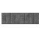 Rückenteil gepolstert für SMARTBett Schrankbett M1 180x200 - 2x95,5cm  Anthrazit