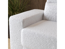 Schrankbett M1 180x200 Vertikal Anthrazit/Kaiserberg Eiche inkl.SOFA Weiss