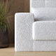 Schrankbett M1 180x200 Vertikal Anthrazit/Kaiserberg Eiche inkl.SOFA Weiss