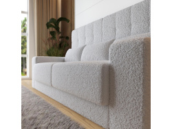 Schrankbett M1 180x200 Vertikal Weiss inkl.SOFA Weiss