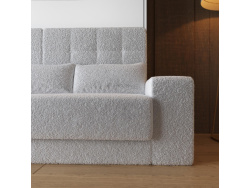 Schrankbett M1 180x200 Vertikal Weiss inkl.SOFA Weiss