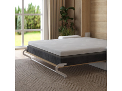 Murphy bed M1 180x200 vertical Kaiserberg  Oak incl. SOFA  White