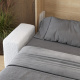 Murphy bed M1 180x200 vertical Kaiserberg  Oak incl. SOFA  White