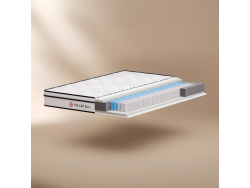 Taschenfederkernmatratze Cloud Smart Comfort mit integriertem Topper  H4 7-Zonen 180x200