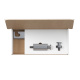 Front assembly set for SMARTBett Murphy bed M (optional)
