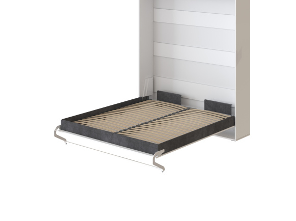 SMARTBett upholstered frame M1 160x200 vertical Anthracite