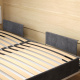 Murphy bed M1 160x200 Vertical Kaiserberg Oak with upholstered frame 160x200cm