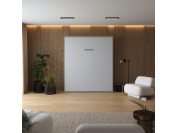 Murphy bed M1 160x200 Vertical Pearl Grau