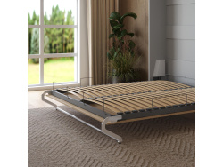 Murphy bed M1 160x200 Vertical Pearl Grau Without upholstered frame 160x200cm