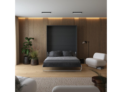 Murphy bed M1 160x200 Vertical Anthracite