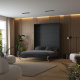 Murphy bed M1 160x200 Vertical Anthracite
