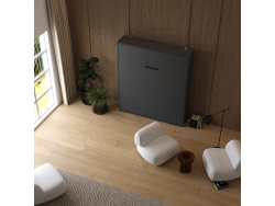 Murphy bed M1 160x200 Vertical Pearl Grau Without upholstered frame 160x200cm
