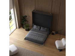 Murphy bed M1 160x200 Vertical Pearl Grau Without upholstered frame 160x200cm