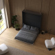 Murphy bed M1 160x200 Vertical Pearl Grau Without upholstered frame 160x200cm
