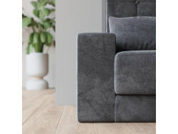 Smartbett Murphy bed with sofa M1 160x200 Vertical Anthracite