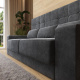 Smartbett Murphy bed with sofa M1 160x200 Vertical Anthracite/Kaiser oak