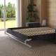 Smartbett Murphy bed with sofa M1 160x200 Vertical Kaiser oak/Anthracite