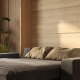 Smartbett Murphy bed with sofa M1 160x200 Vertical Kaiser oak/Anthracite