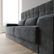 Smartbett Schrankbett mit SOFA M1 160x200 Vertikal Grau