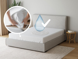 Mattress protector Waterproof protective cover All-round...