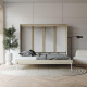 Murphy bed SMARTBett Classic 160x200 Horizontal Oak Sonoma